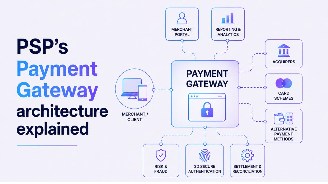 PSP's Payment Gateway architecture explained